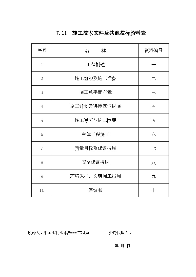 安庆市某排涝站 施工组织设计