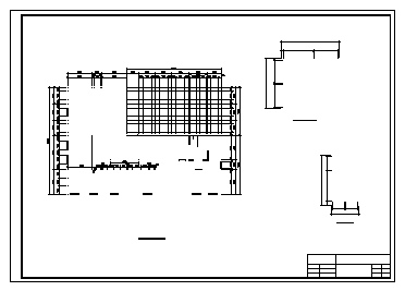 办公楼设计_3000平米某六层综合办公楼建筑施工cad图(含计算书，毕业设计)-图二
