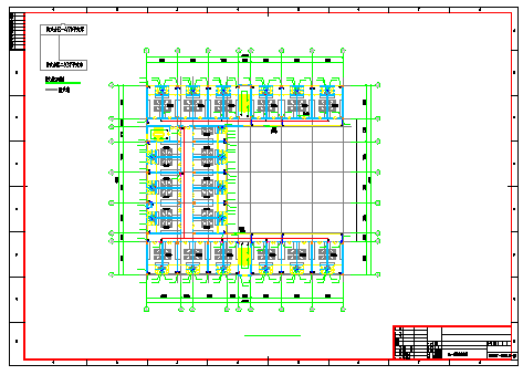 广州市某电子工业企业工厂给排水施工全套设计cad图纸-图一