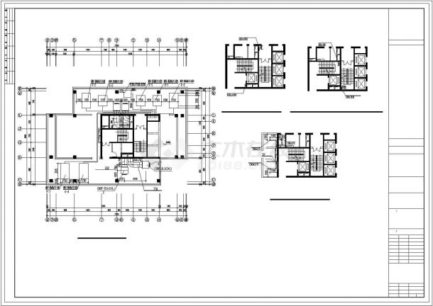 精选优质的高层综合楼空调CAD设计施工图-图二