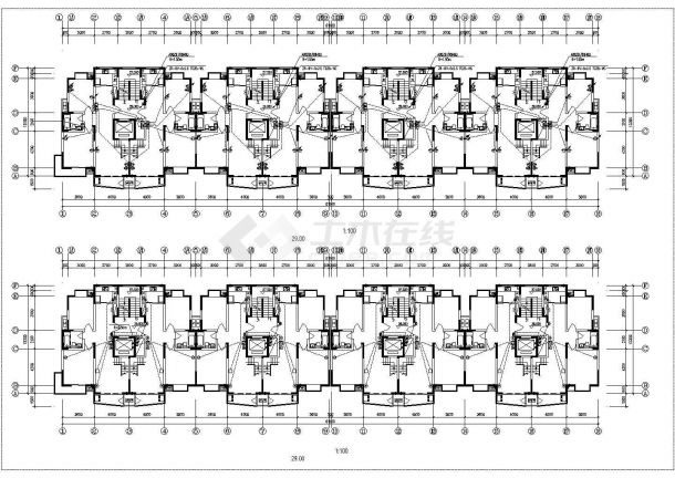 小高层住宅楼电气设计方案图纸（知名设计院设计），共16张-图一