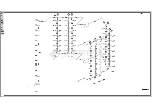 [河北]高层综合楼采暖通风及防排烟系统设计暖通施工图（含负荷计算书）-图一