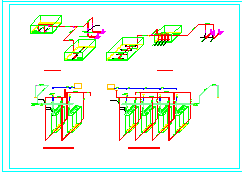 某工厂膜处理中水系统cad设计图纸_图1