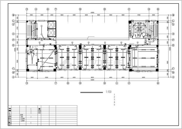 某地高层办公楼电气设计CAD图（含说明）-图二