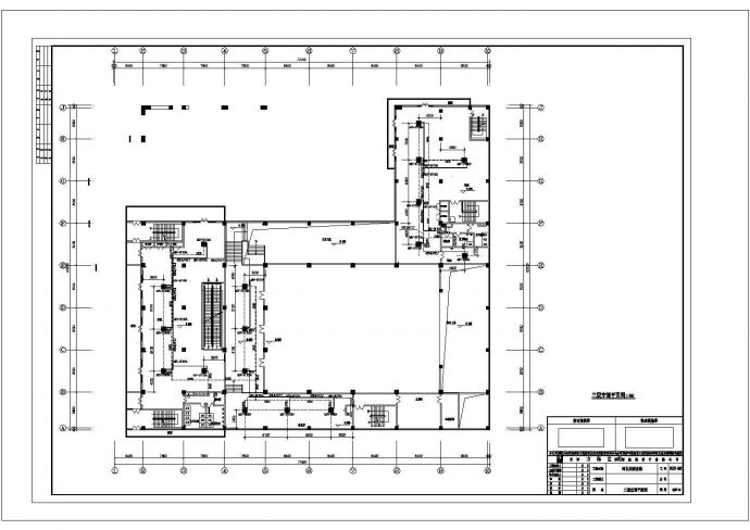 某商业街整套空调系统施工方案暖通图纸_图1