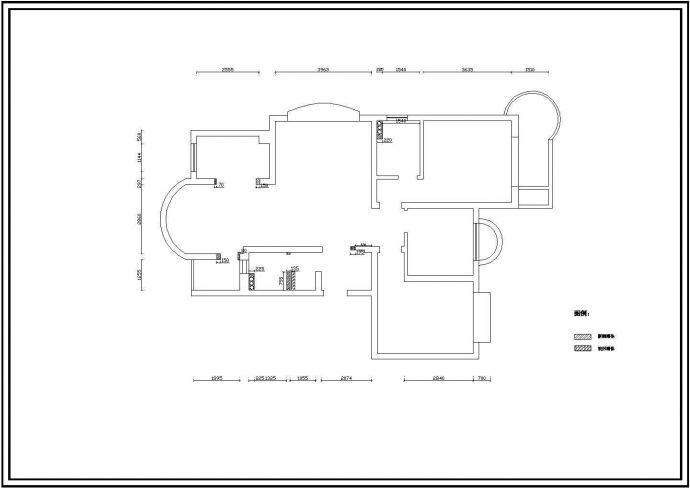 某设计居家装修设计规划图纸_图1