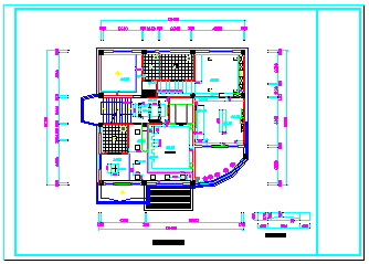 凤凰山庄两层别墅装饰设计CAD施工图
