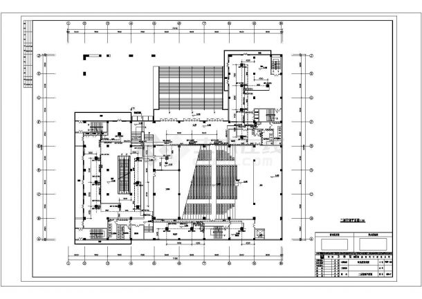 某地区商业街空调系统设计暖通工程设计图-图二