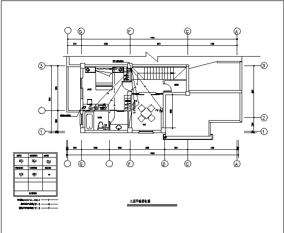 某复式住宅装修电气系统设计施工cad图纸_图1