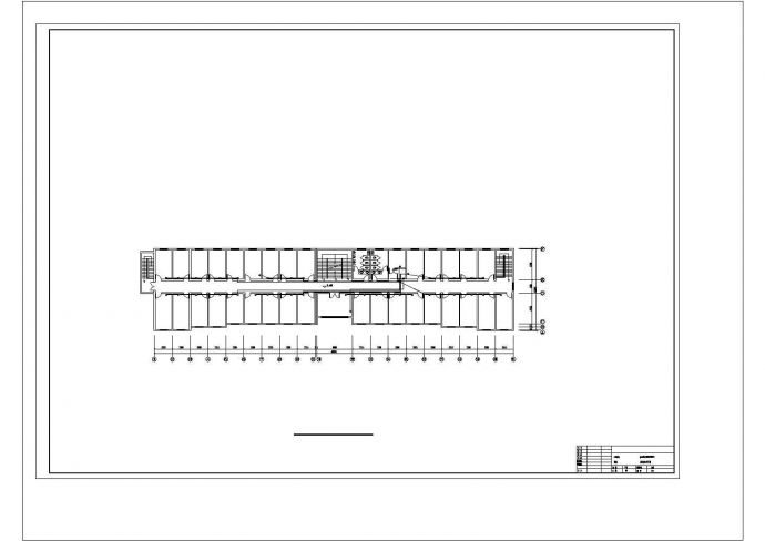 某五层办公楼弱电系统设计施工CAD图_图1