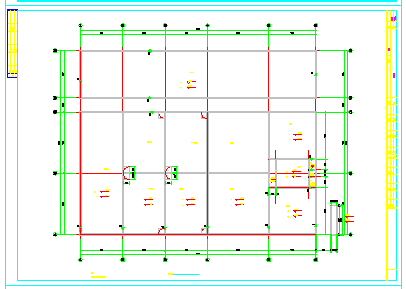 四川显示器厂污水处理工程应标cad设计图纸-图二
