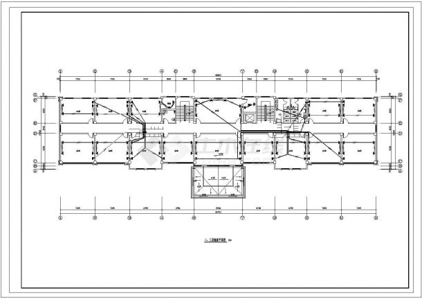 某4057㎡厂区五层办公楼电气施工CAD图纸，含电气设计施工总说明-图二