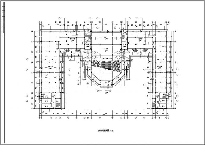 某中学多层框架结构教学楼设计cad全套建筑施工图（含设计说明，含综合楼设计，含总平面图）_图1