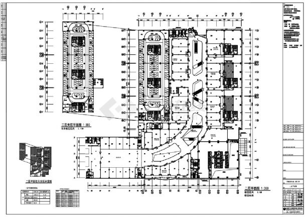 无锡茂业城二期工程2～7F建施平面CAD图.DWG-图一
