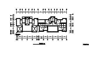 某小区六层带跃层住宅电气系统设计施工cad图纸-图二