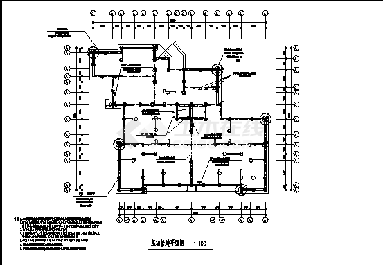 宿迁某高层商住楼电气系统设计施工cad图纸-图二