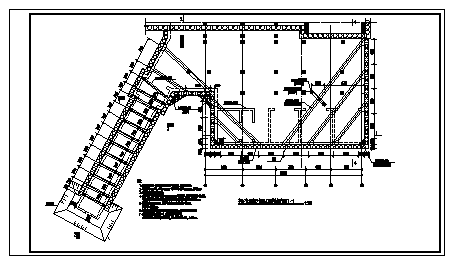 某地铁车站风亭及出入口深基坑支护设计cad图_入口深基坑支护设计-图一