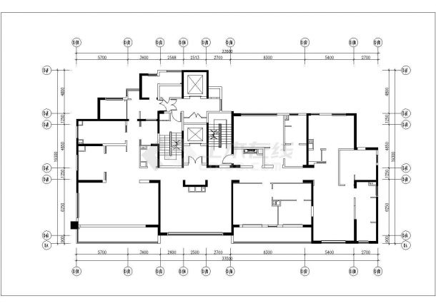 天地云廷某私宅中式风格室内装修设计cad全套施工图（带效果图）-图二