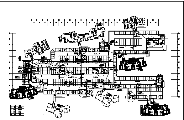 某大型住宅小区车库强电系统设计施工cad图纸_图1