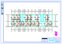 2950㎡六层商住楼cad毕业设计图（计算书、建筑、结构图）_图1