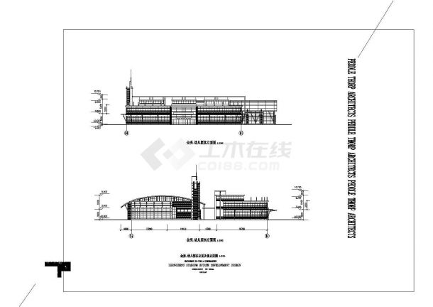[河南]郑州天城小区建筑方案施工图设计-图二