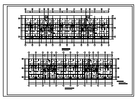 6层住宅楼全套设计cad图（4118平，含计算书，建筑图，结构图）-图二