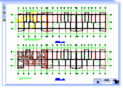 4320平米七层框架住宅楼cad图（计算书、建筑、结构图）_图1