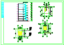 7层住宅楼全套设计cad图 （4133平，含计算书，建筑图，结构图）-图二