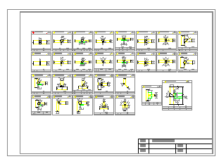 8层钢结构住宅楼cad设计（计算书、部分建筑、结构图）-图一
