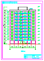 6442平米11层框剪豪华公寓cad设计（计算书、建筑、结构图）-图一