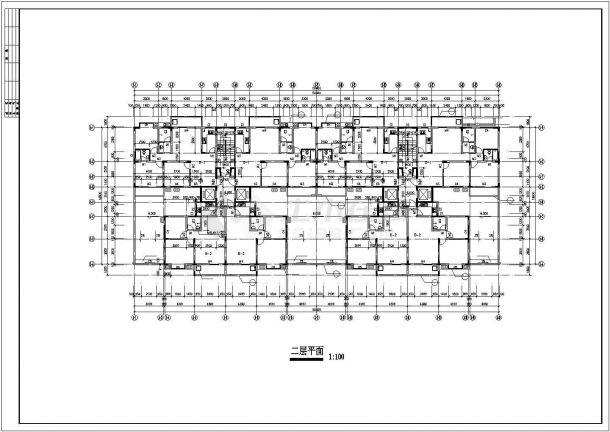 淮北市泉山花苑小区11层框架结构住宅楼建筑设计CAD图纸（含夹层）-图一