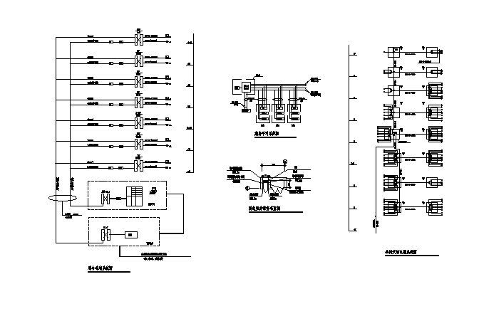 南京某附属医院住院综合楼电气系统设计施工cad图纸_图1