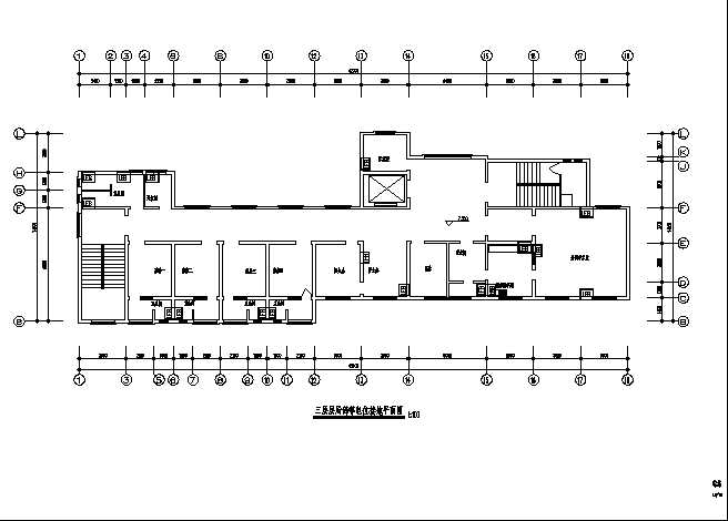 陕西某医院综合楼电气系统设计施工cad图纸_图1