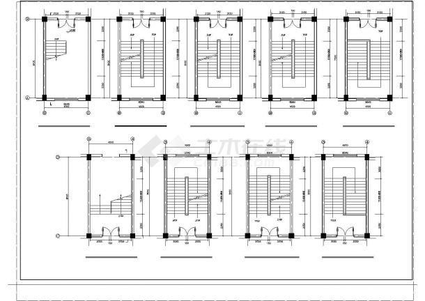 某五层框架结构教学楼建筑结构毕业设计（含设计说明）-图二