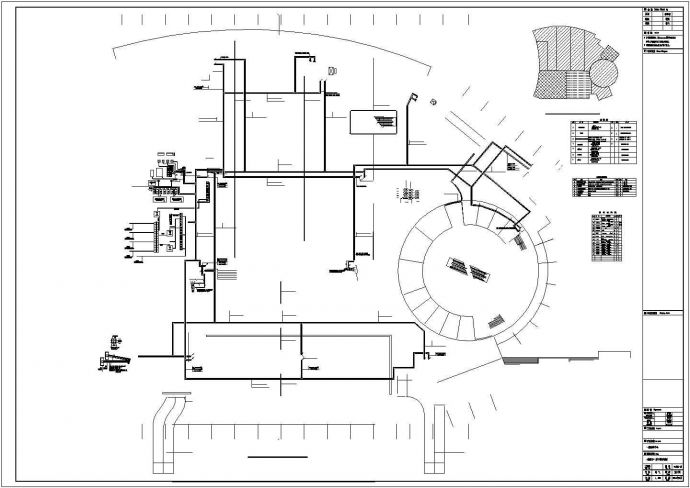 三明照明及其应急CAD电气设计完整图_图1