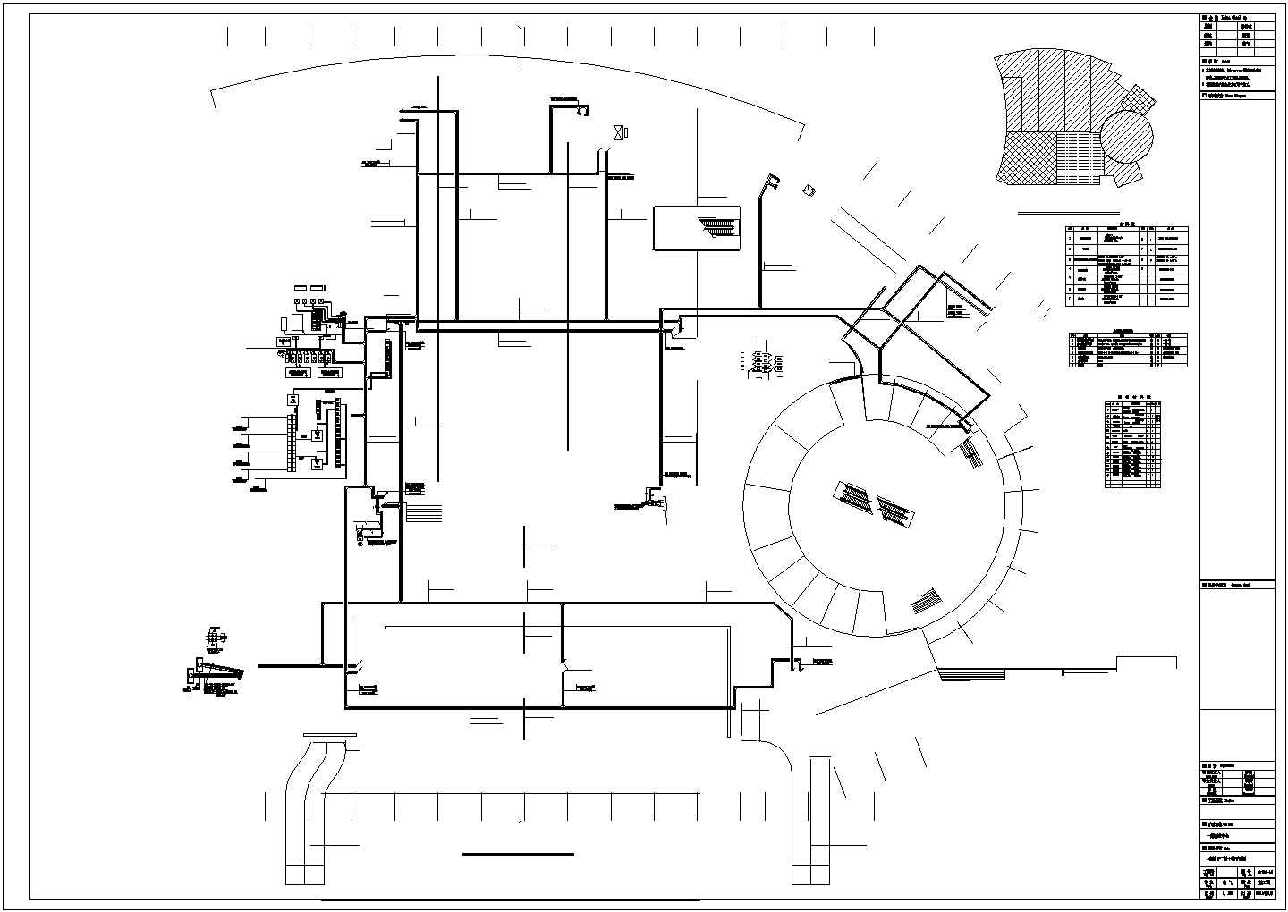 三明照明及其应急CAD电气设计完整图