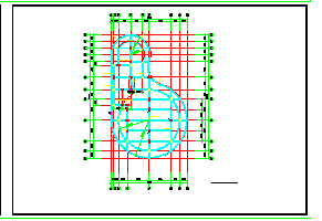某2层框架农贸市场结构cad施工设计图-图二