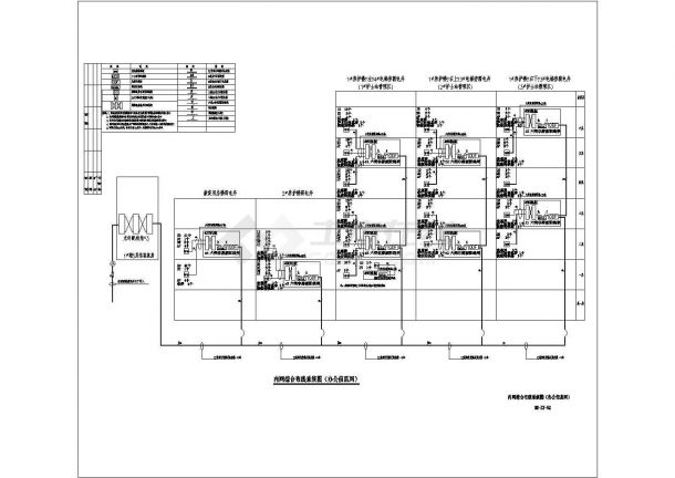 随州弱电系统CAD电气设计完整图-图一