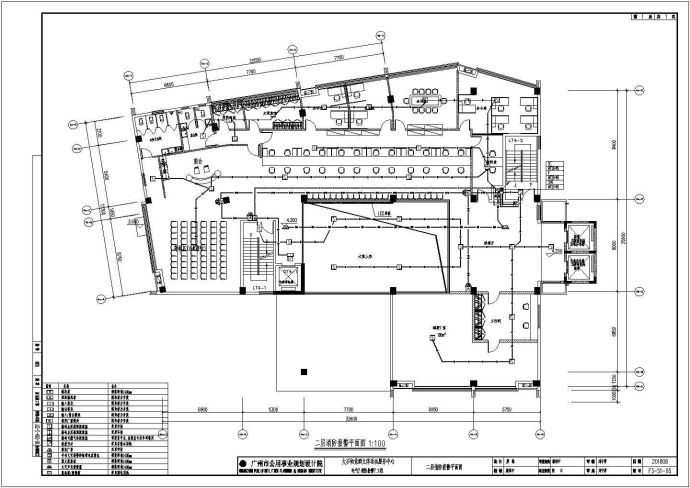 娄底大石街党群文体活动中心详细建筑施工图_图1