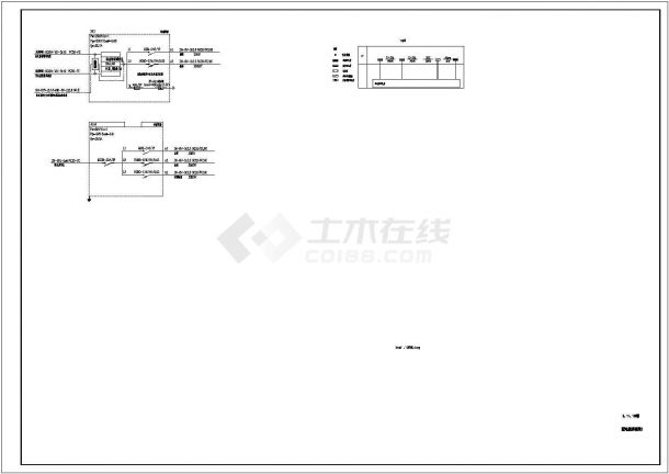 永州3楼建筑电施CAD电气设计完整图-图二