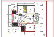 某别墅装修完整设计CAD图纸_图1