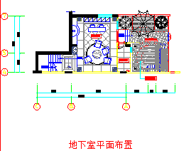 一套豪华别墅平面装修cad图-图一