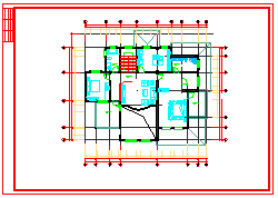 整套欧式别墅设计装修设计CAD图纸-图一