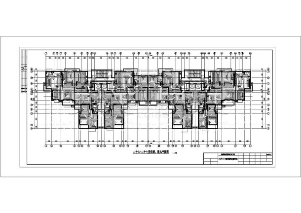 【天津】某28层高层的小区地热采暖全套设计施工CAD图-图一