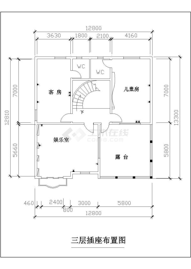 设备控制器_某装修电气详细图纸-图二