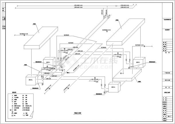 某超市空调通风系统毕业设计CAD资料-图二