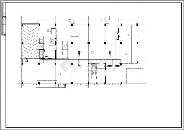 某商业综合建筑空调及通风排烟系统毕业设计CAD资料-图二