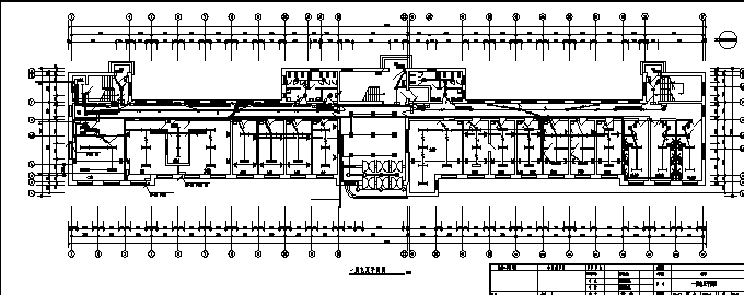 河南某小型医院综合楼电气系统设计施工cad图纸_图1