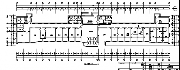 河南某小型医院综合楼电气系统设计施工cad图纸-图二
