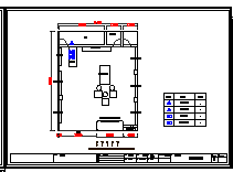 50平方女士服装专卖店装修装潢室内设计方案 3D效果图CAD图预算-图一
